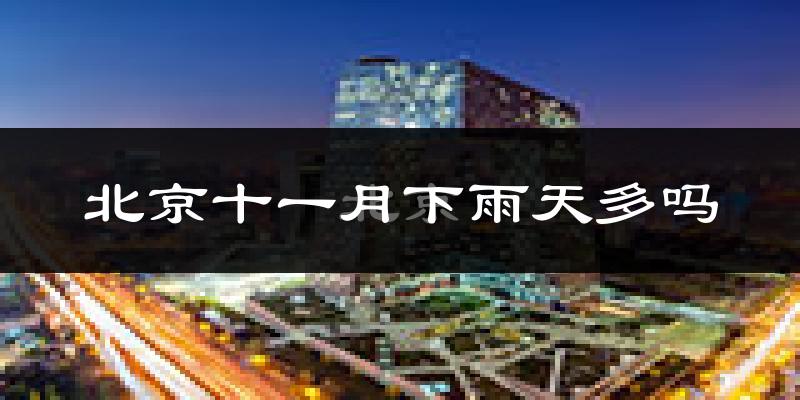 北京十一月下雨天多吗?北京11月份降雨量多少?