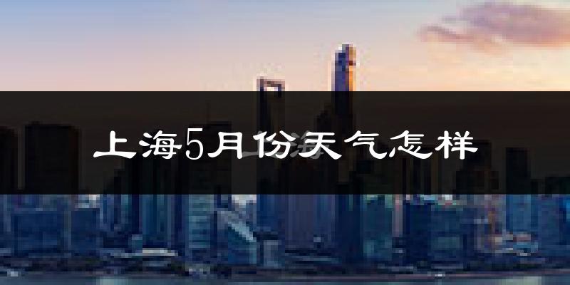 上海5月份天气如何?很热吗?