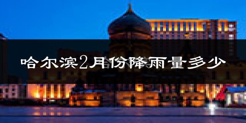 哈尔滨2月份降雨量多少?哈尔滨二月下雨多吗?