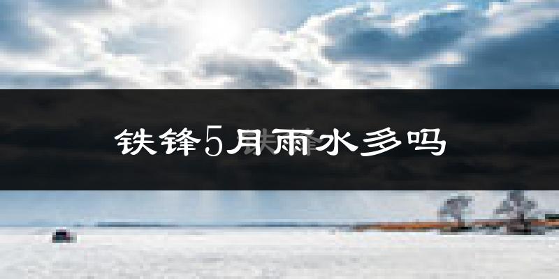 铁锋5月雨水多吗?