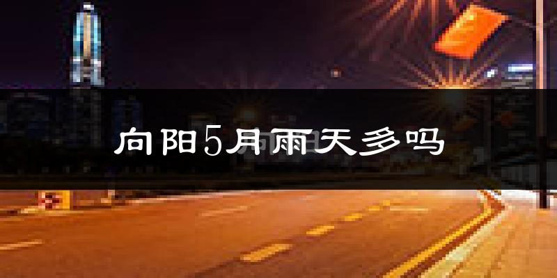 向阳5月雨天多吗?