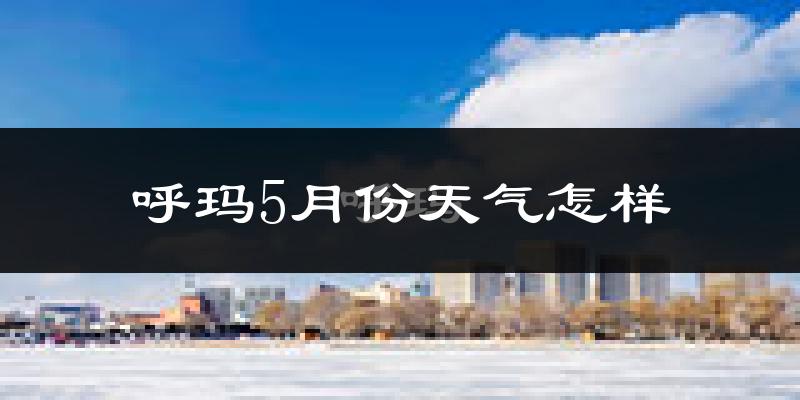 呼玛县5月天气如何?很冷吗?