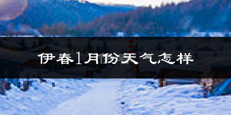 伊春市1月份天气如何?很冷吗?