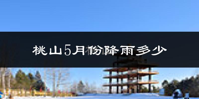 桃山5月份降雨多少?