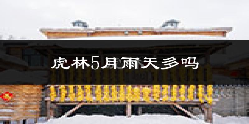 虎林5月雨天多吗?