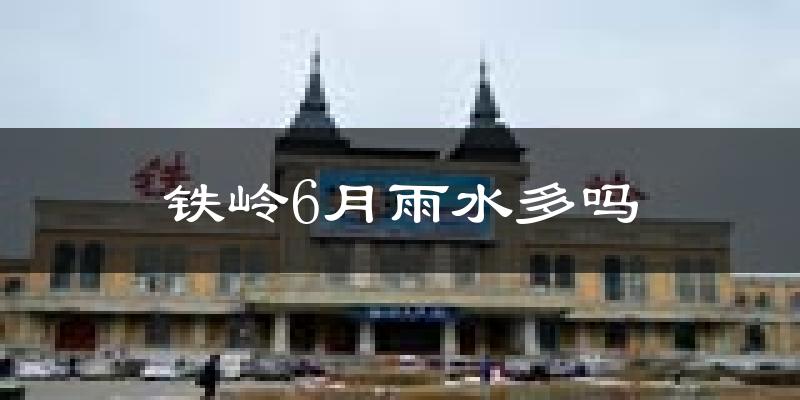 铁岭6月雨水多吗?
