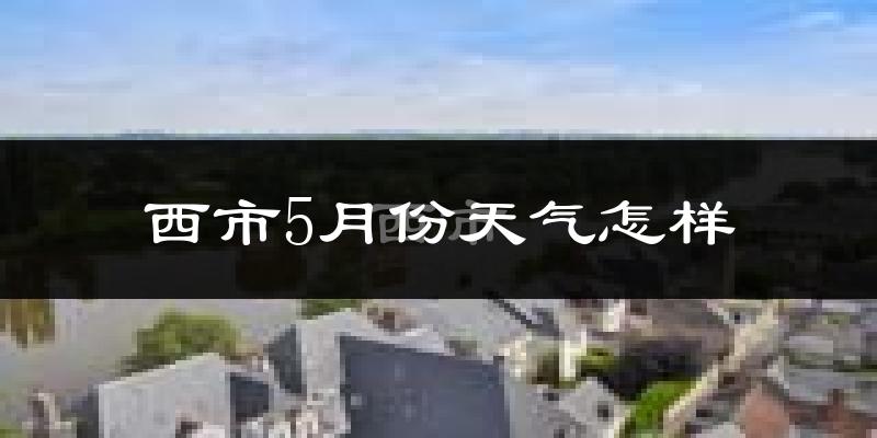 西市5月份天气怎样?西市五月冷吗?