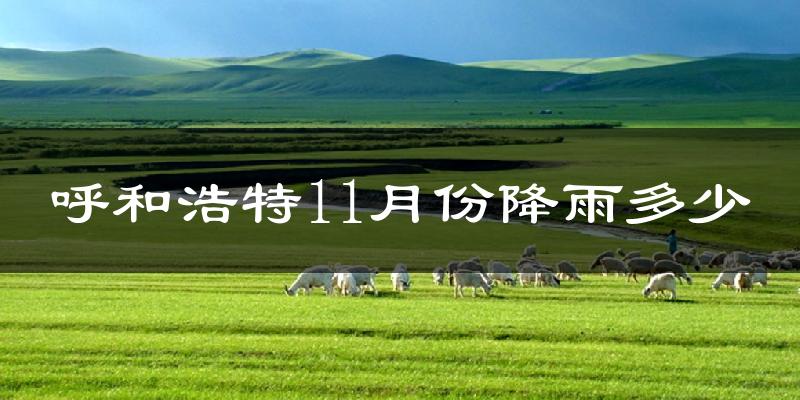 呼和浩特11月份降雨多少?