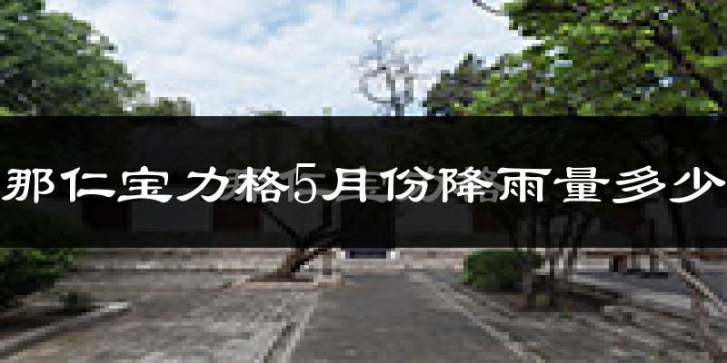 那仁宝力格5月份降雨量多少?那仁宝力格五月下雨多吗?