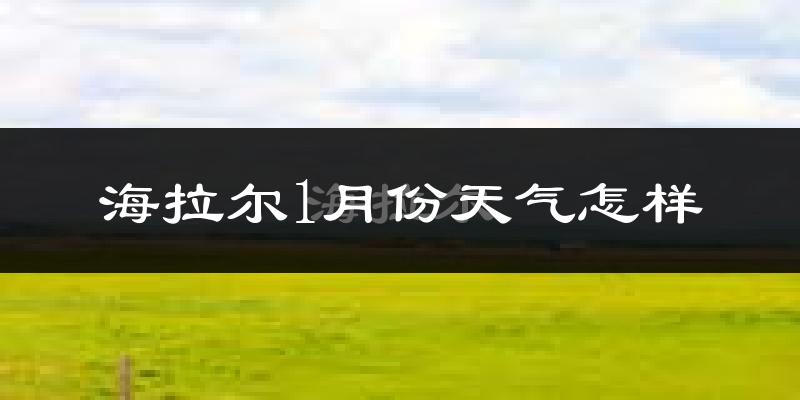 海拉尔1月份天气怎样?海拉尔一月冷吗?