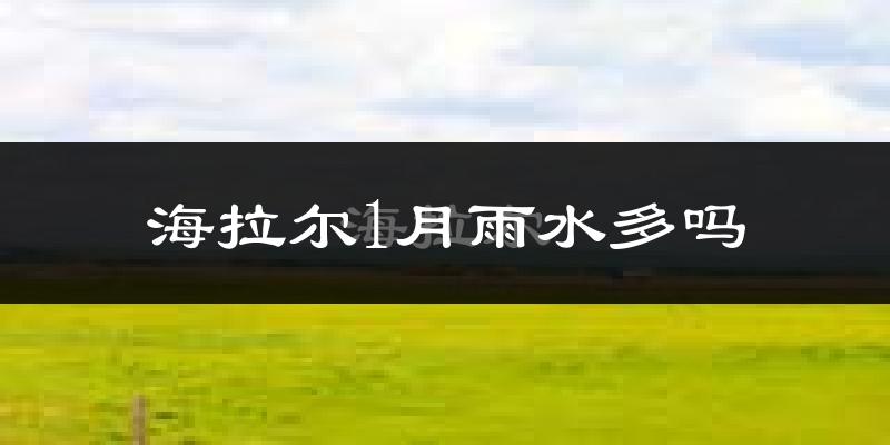 海拉尔1月雨水多吗?