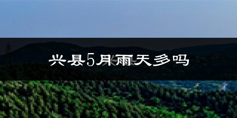 兴县5月雨天多吗?