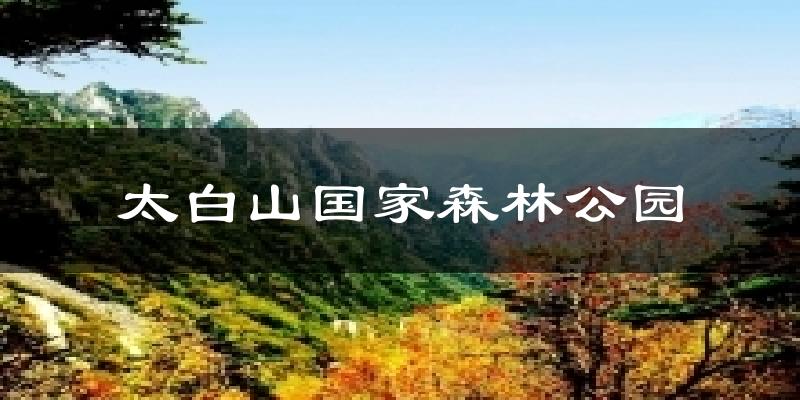太白山国家森林公园天气预报十五天