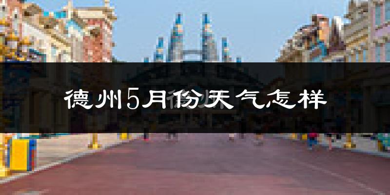 德州5月份天气如何?很热吗?