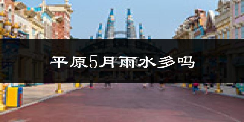 平原5月雨水多吗?