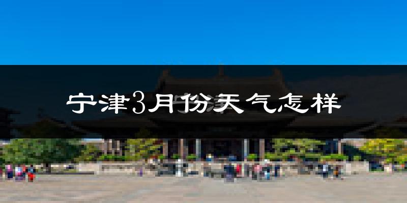 宁津县3月份天气如何?冷吗?