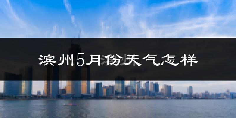 滨州5月份天气如何?很热吗?