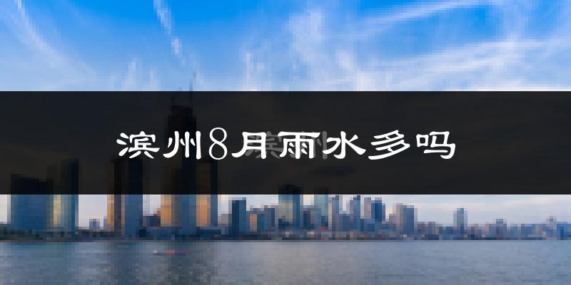 滨州8月雨水多吗?
