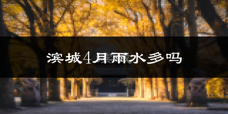 滨城4月雨水多吗?