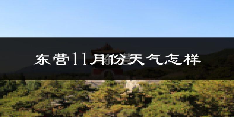东营11月份天气怎样?东营十一月冷不冷?