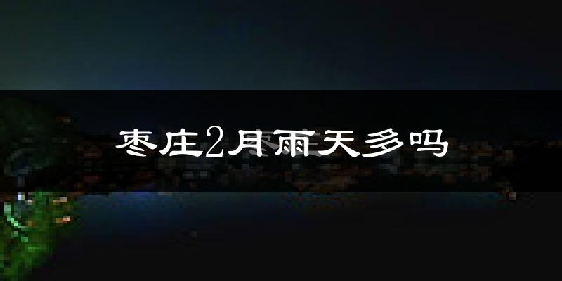 枣庄2月雨天多吗?