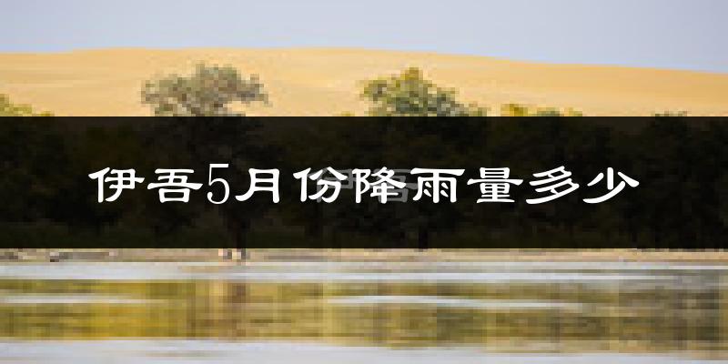 伊吾5月份降雨量多少?伊吾五月下雨多吗?