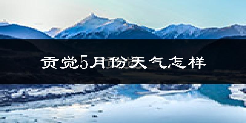 西藏贡觉县5月份天气如何?很冷吗?