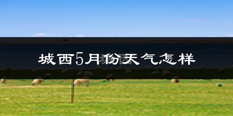 城西5月份天气怎样?城西五月冷不冷?