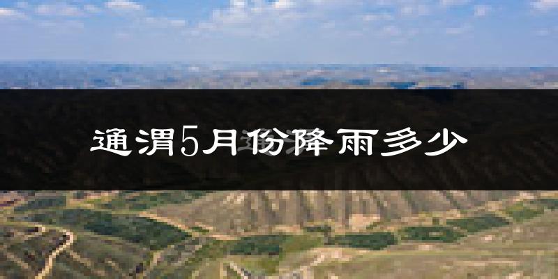 通渭5月份降雨多少?