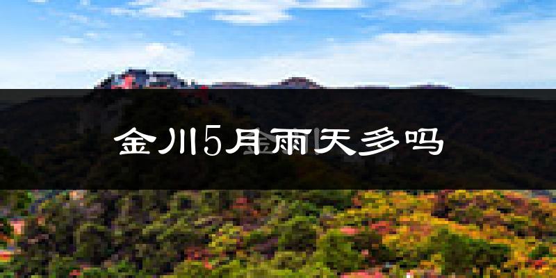 金川5月雨天多吗?
