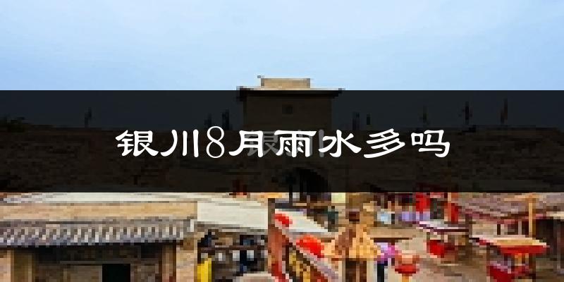 银川8月雨水多吗?