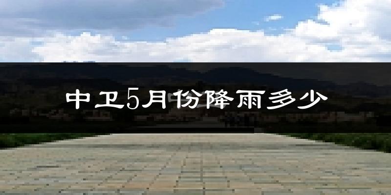 中卫5月份降雨多少?