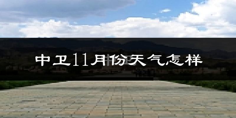中卫11月份天气怎样?中卫十一月冷不冷?