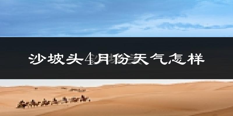沙坡头4月份天气怎样?沙坡头四月冷吗?