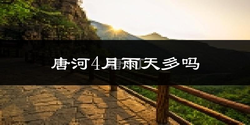 唐河4月雨天多吗?