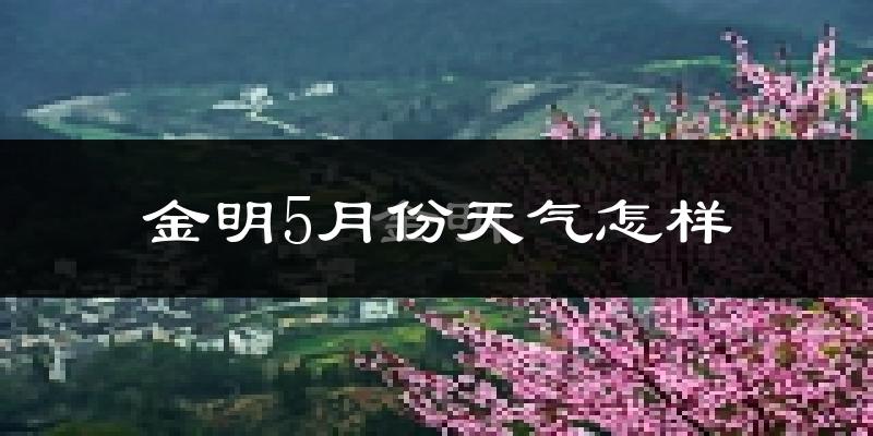 金明5月份天气怎样?金明五月冷吗?