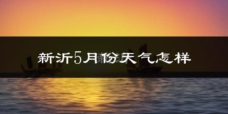 新沂市5月份天气如何?很热吗?