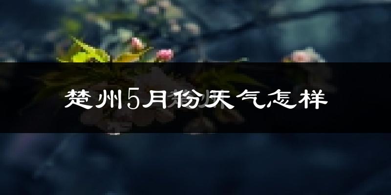 楚州5月份天气怎样?楚州五月冷吗?