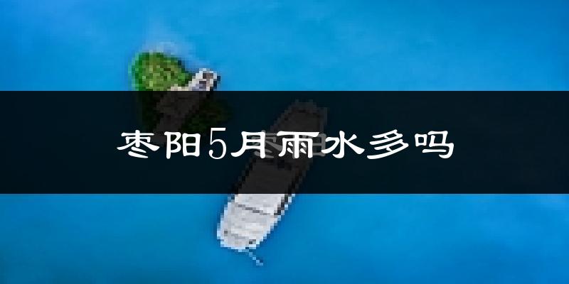 枣阳5月雨水多吗?