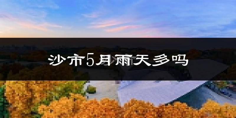 沙市5月雨天多吗?