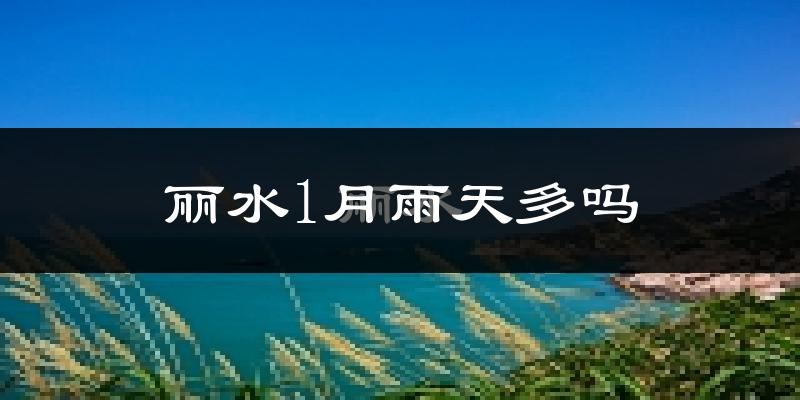 丽水1月雨天多吗?