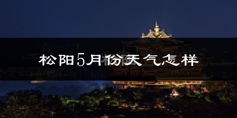 松阳县5月份天气如何?很热吗?