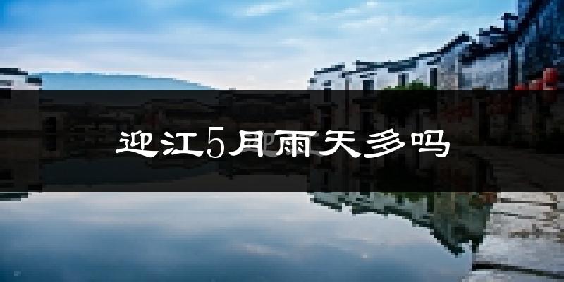 迎江5月雨天多吗?