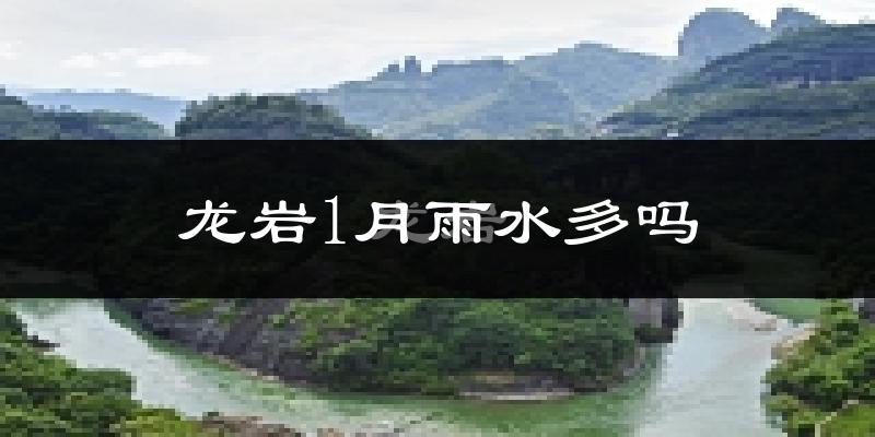 龙岩1月雨水多吗?