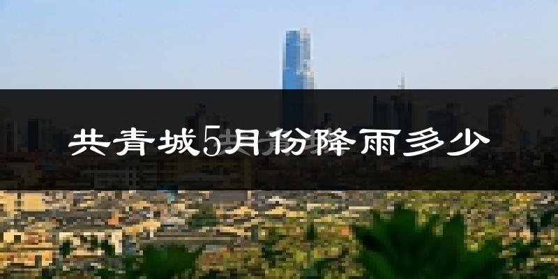 共青城5月份降雨多少?