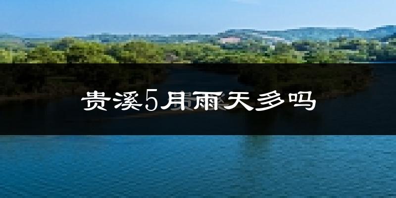 贵溪5月雨天多吗?
