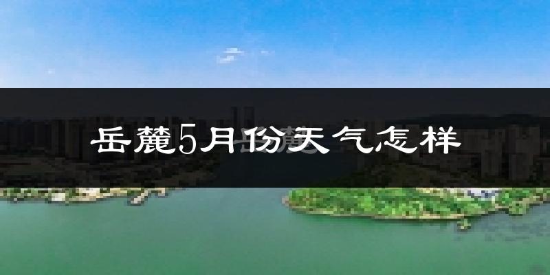 岳麓5月份天气怎样?岳麓五月冷不冷?