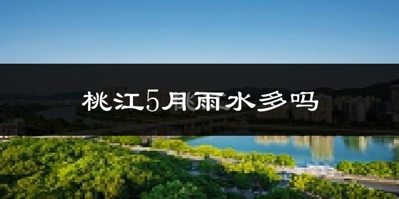 桃江5月雨水多吗?