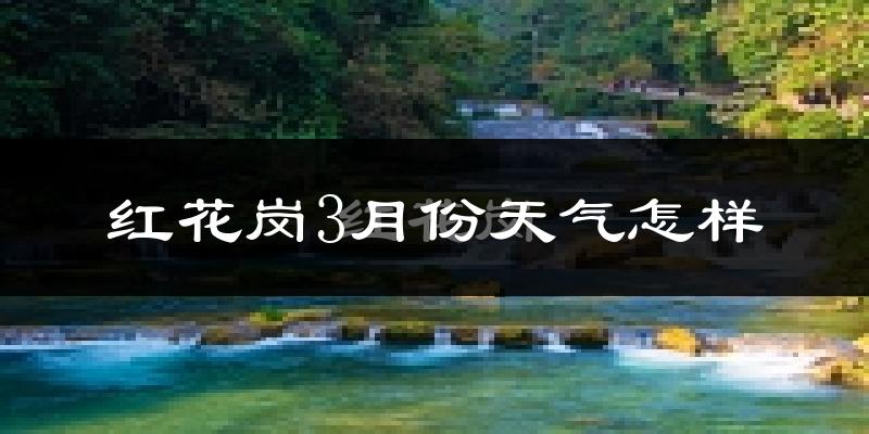 红花岗3月份天气怎样?红花岗三月冷不冷?