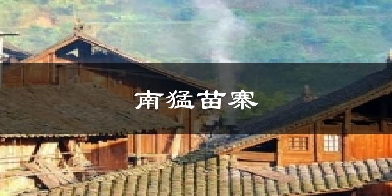 南猛苗寨今日天气